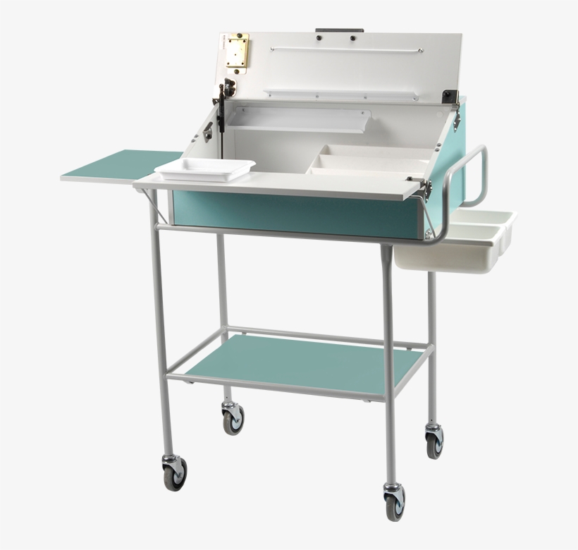 Split Lid Medicine Trolley With Heavy Duty Bth Deadlock - Drawer, transparent png download
