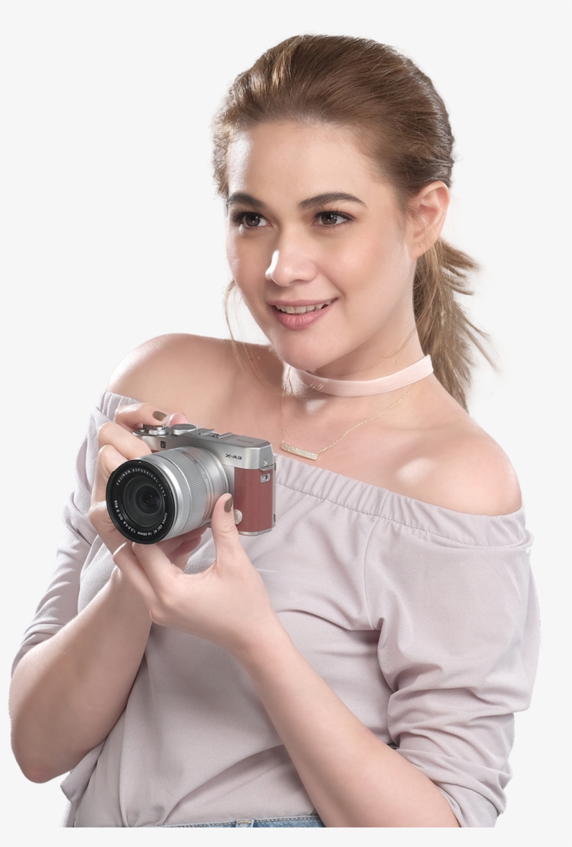 Usher In Christmas With Bea Alonzo's Diy Christmas - Bea Alonzo Fujifilm Camera, transparent png download
