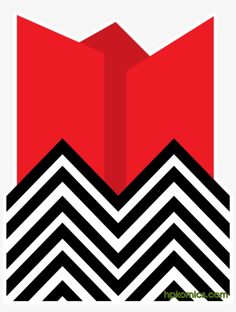 No Spoilers[no Spoilers] My Minimalist Twin Peaks Design - Cushion, transparent png download
