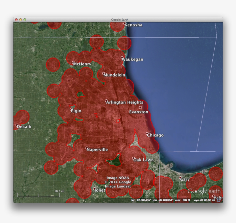 The “windy City” Of Chicago, Illinois Is A Stronghold - Map, transparent png download