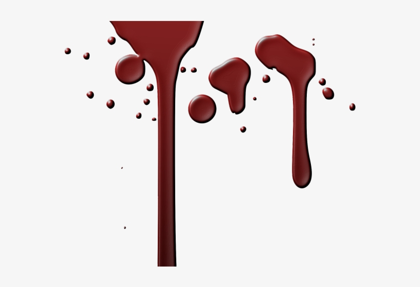 Blood Clipart Ooze - Write Name In Blood, transparent png download