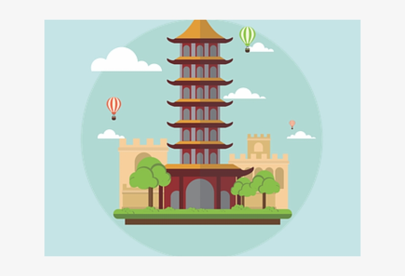 Landmark Clipart China Monument - China Landmarks Png, transparent png download