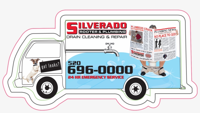 Silverado Plumbing Phone Number - Commercial Vehicle, transparent png download