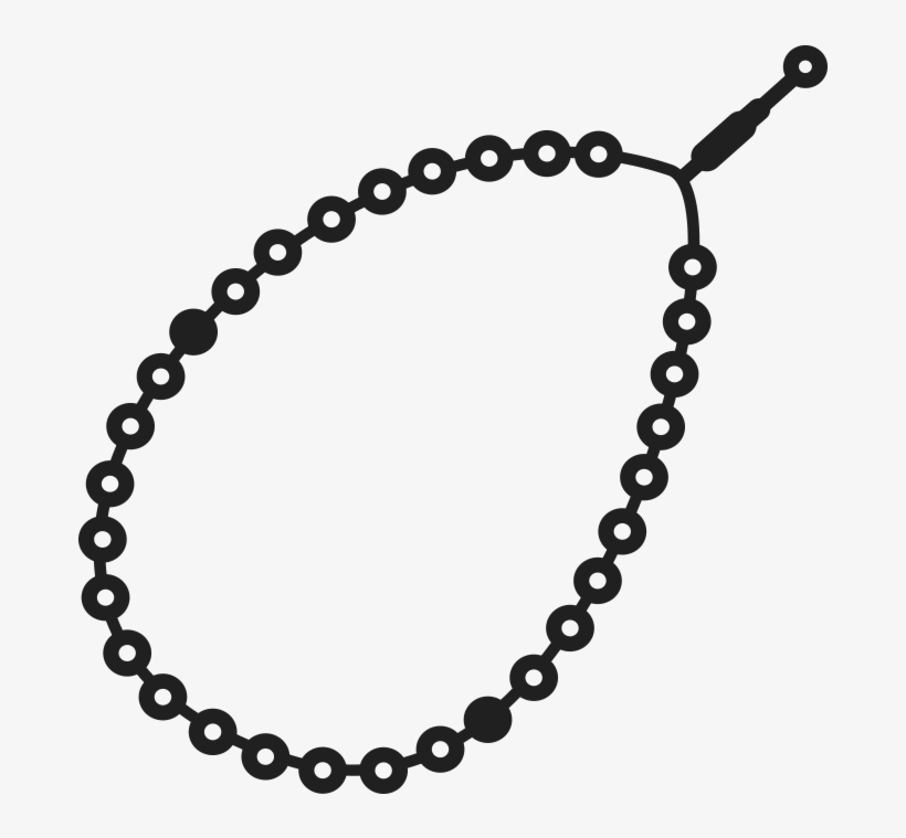 Islamic Tasbeeh Png Vector Transparent - Circle Chain Vector Png, transparent png download