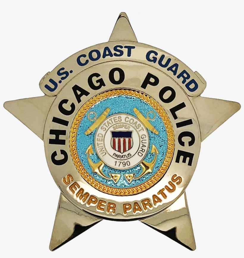 Chicago Police Star Badge - Badge, transparent png download