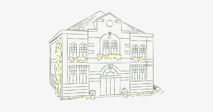 The School House - House, transparent png download