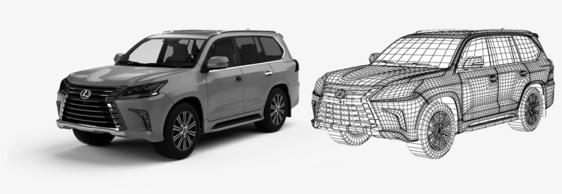 Add Details Only Where It's Needed - Lexus Lx, transparent png download