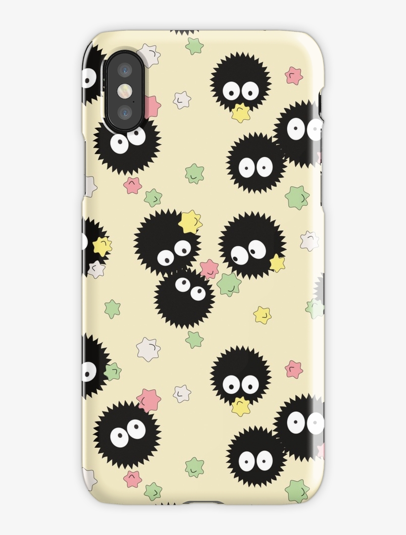 Ghibli Inspired Soot Sprites With Candy Pattern Iphone - Iphone 6s Phone Case Ghibli, transparent png download