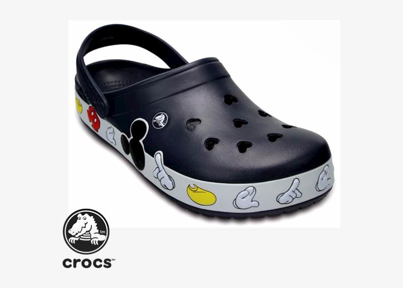 Bandmick - Crocs De Mujer Mickey, transparent png download