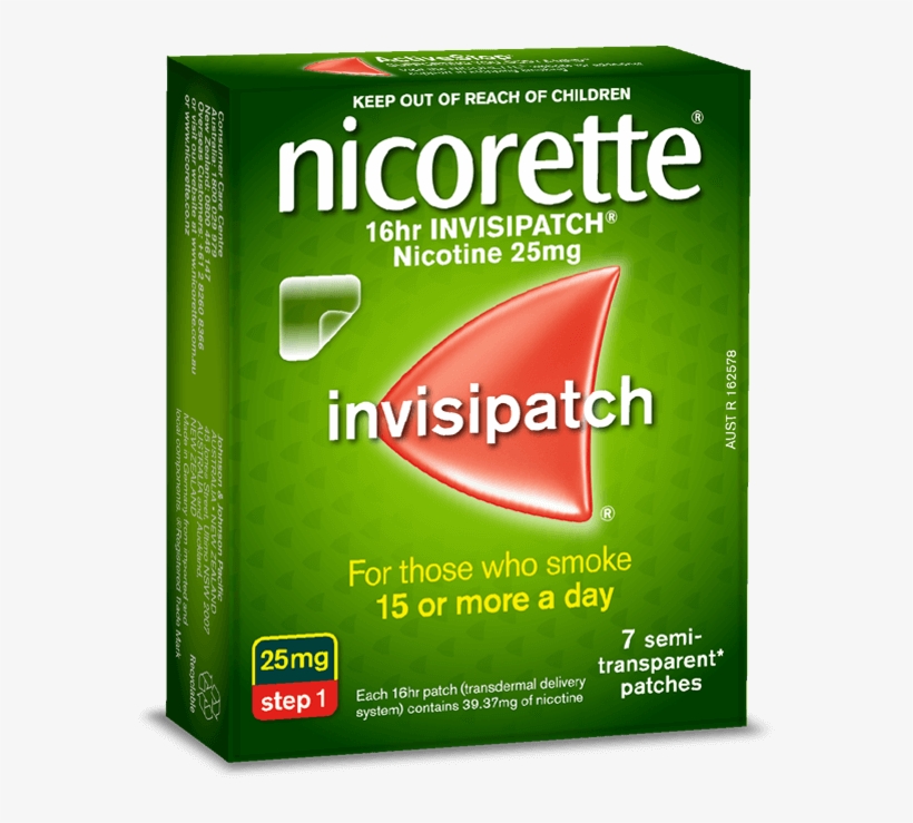 Nicorette Au Invisipatch Step 1 - Carmine, transparent png download
