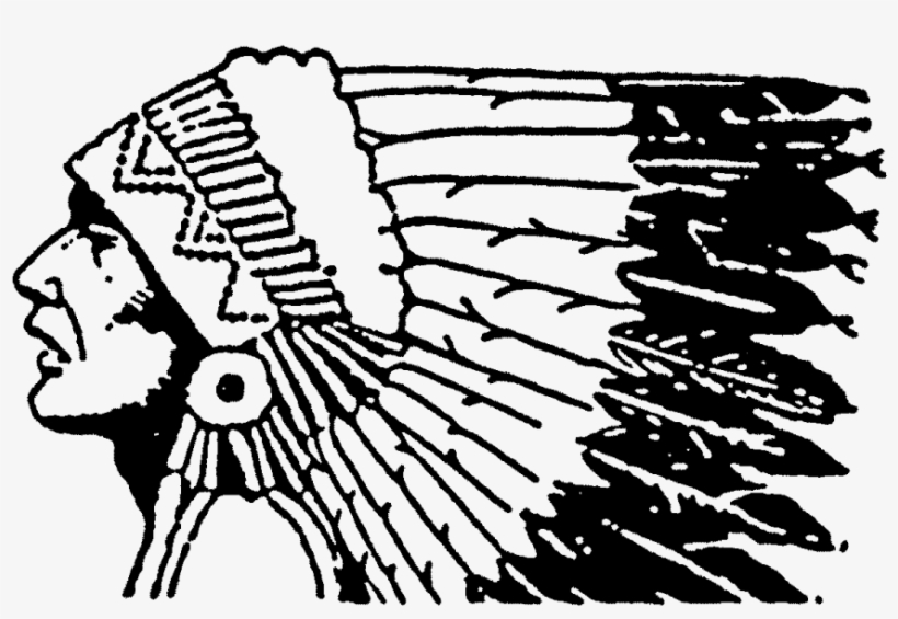Zoom Red Indian Rubber Stamp - Illustration, transparent png download