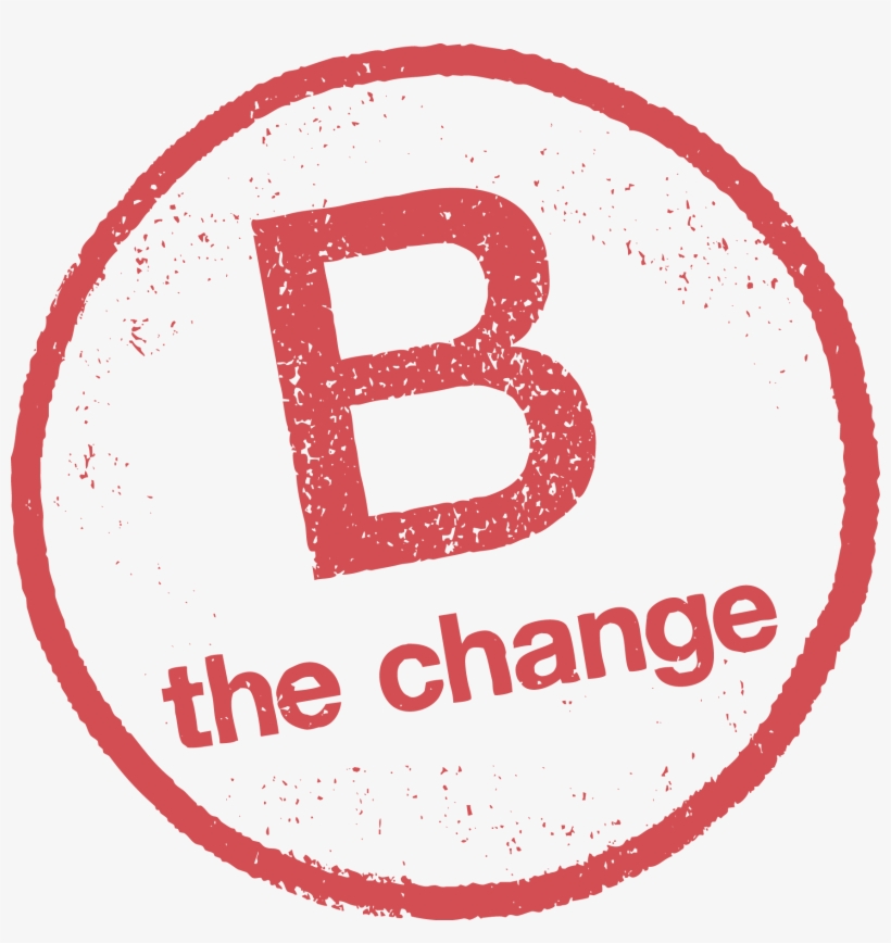 B Circle Red Stamp - Benefit Corporation, transparent png download