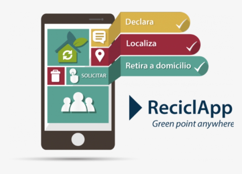 Conoce Reciclapp, El Nuevo "uber Del Reciclaje" Que - Aplicaciones De Celular Para Reciclar, transparent png download