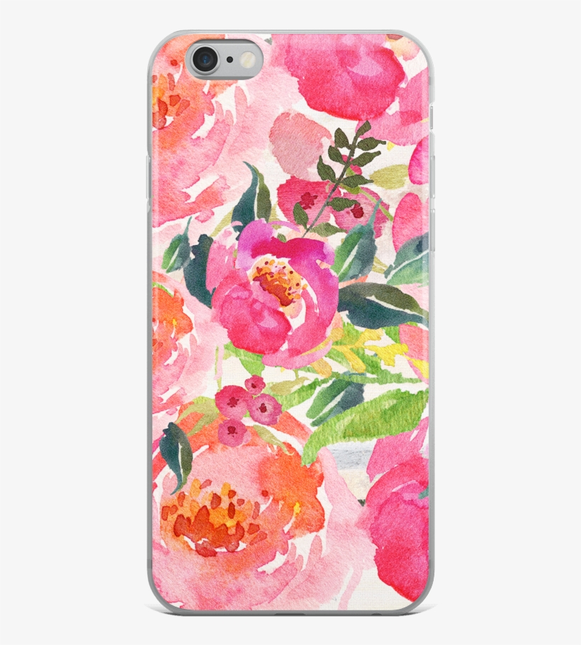 Peonies Iphone Case - Mobile Phone, transparent png download