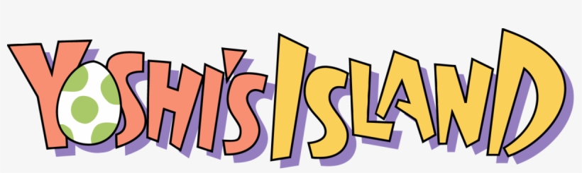 Yoshi's Island Logo Png, transparent png download