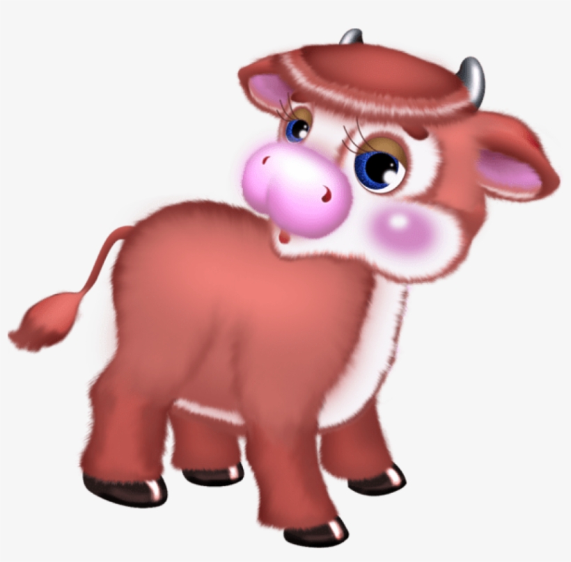 Free Png Download Cute Cow Free Clipart Png Photo Png - Cute Cow Clipart Transparent, transparent png download