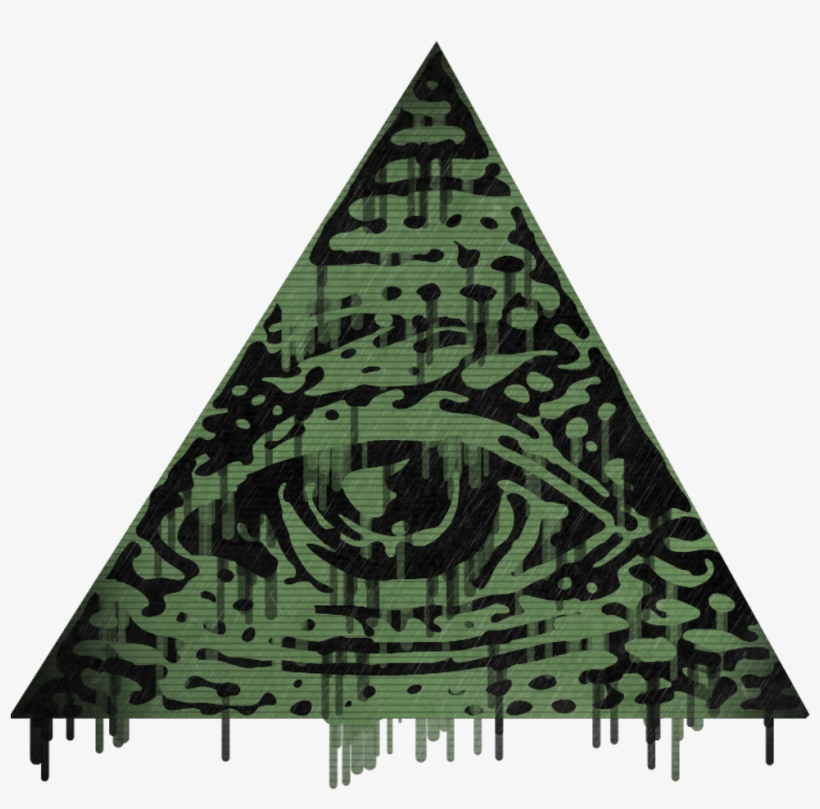 Iluminati Sticker - Triangle, transparent png download