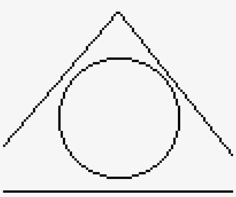 Iluminati - Black And White Pixel, transparent png download