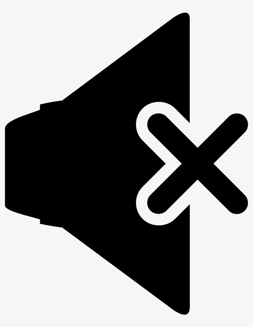 Mute Icon Png - Symbole Sourdine, transparent png download