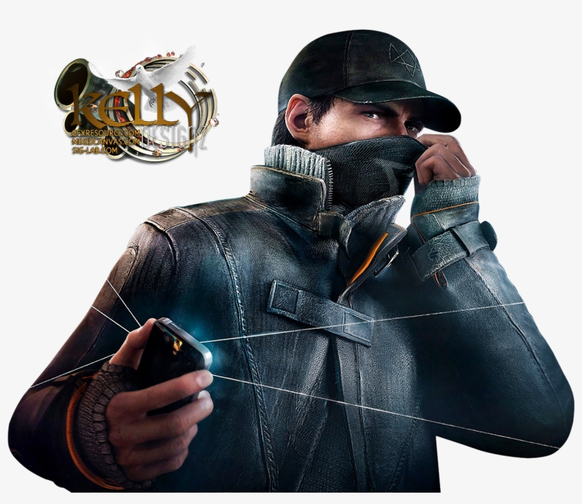 Watch Dogs Aiden Pearce Hacking, transparent png download