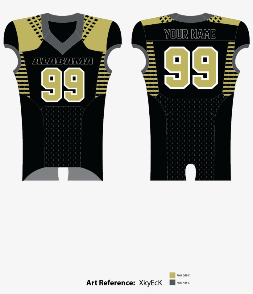 Kelun Parker Alabama Football Jersey - New Orleans Saints Jersey, transparent png download