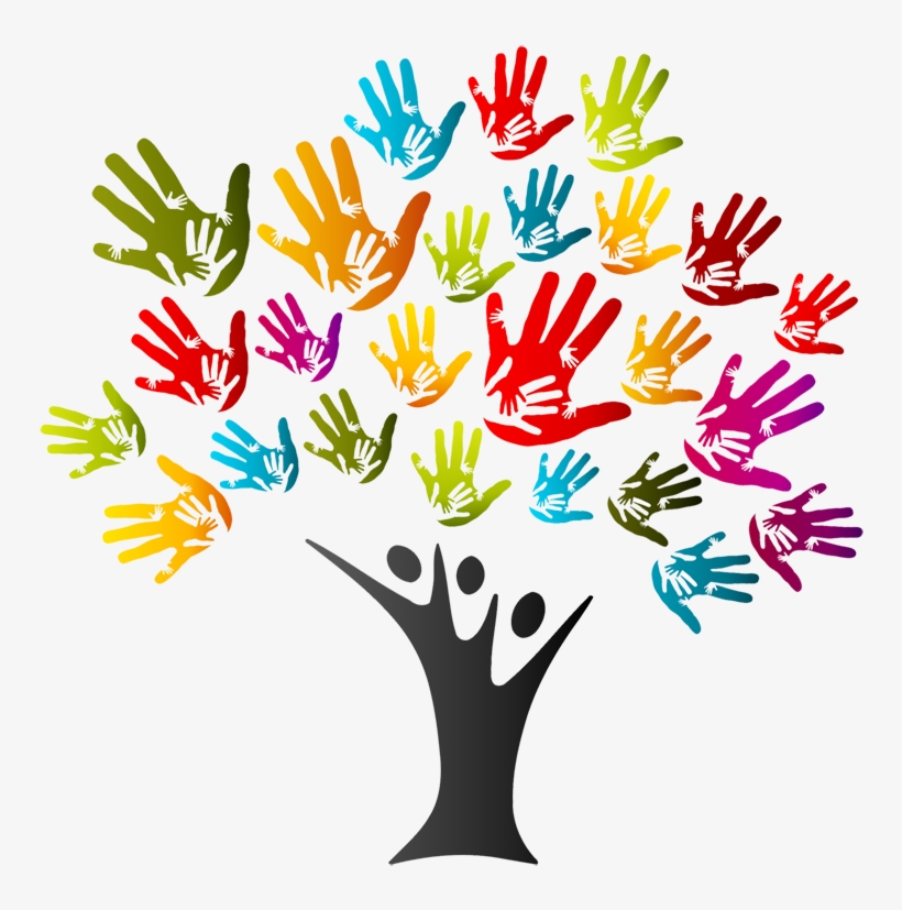 Volunteers Make A Difference - Helping Tree, transparent png download