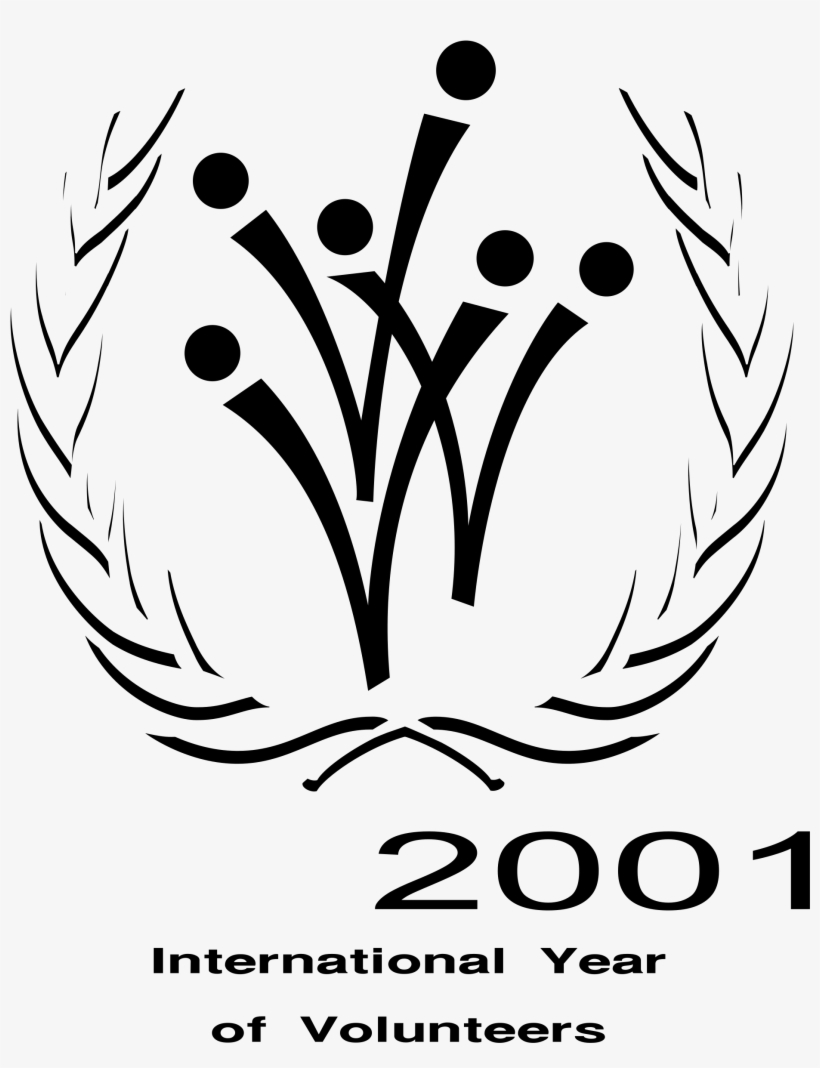 International Year Of Volunteers Logo Png Transparent - International Volunteer Day Logo, transparent png download
