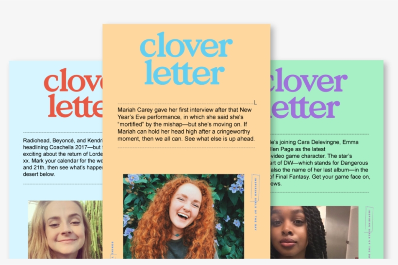 Source - Cloverletter - Flyer, transparent png download