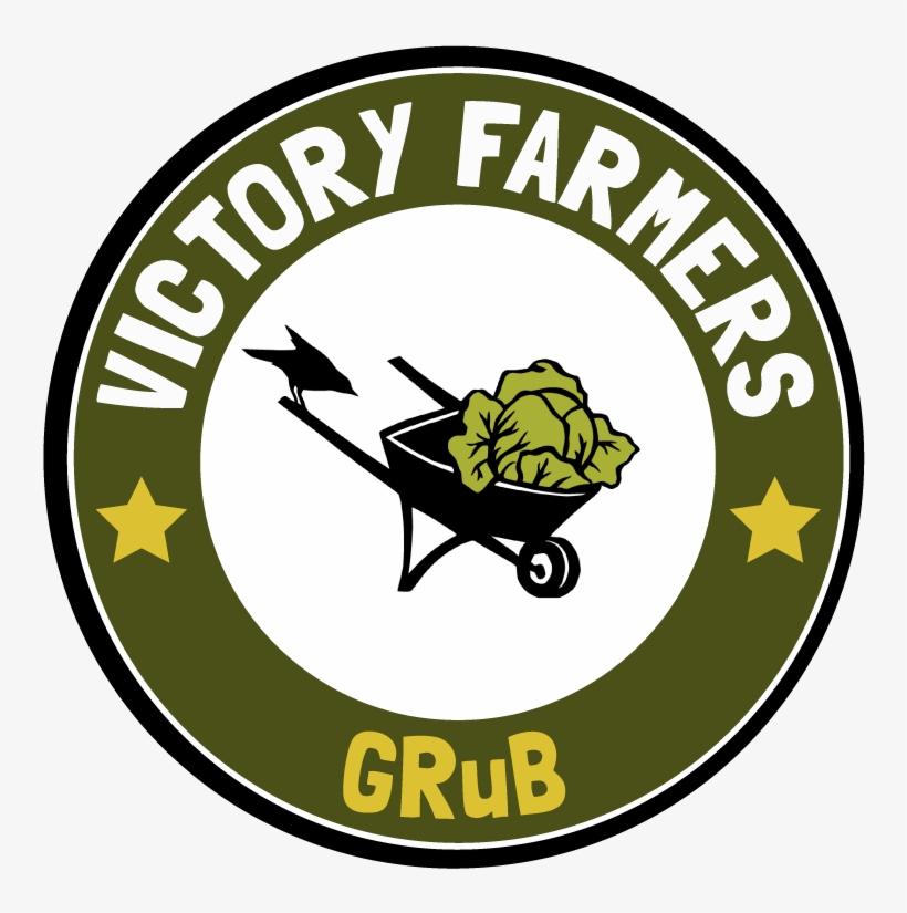 Meet The Grub Victory Farmers - Sign, transparent png download