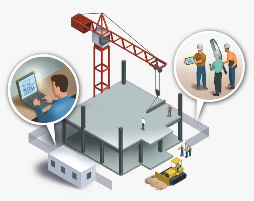 This Is The Build Process Navigation That Appears At - Etapas De Uma Obra, transparent png download