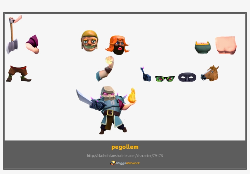Clash Of Clans Builder - Cartoon, transparent png download