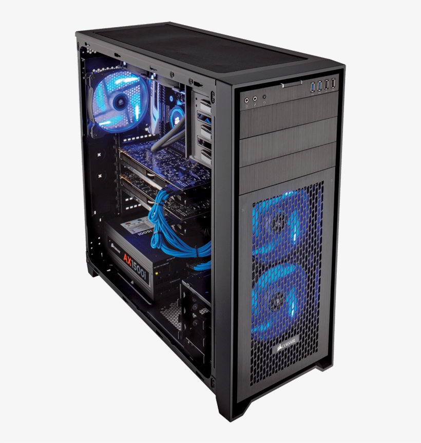 Corsair Announces Obsidian Series 750d Airflow Edition - Corsair Obsidian 750d Airflow Edition, transparent png download