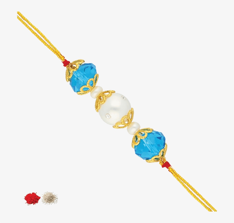 Sri Jagdamba Pearls Crystal Pearl Rakhi, transparent png download