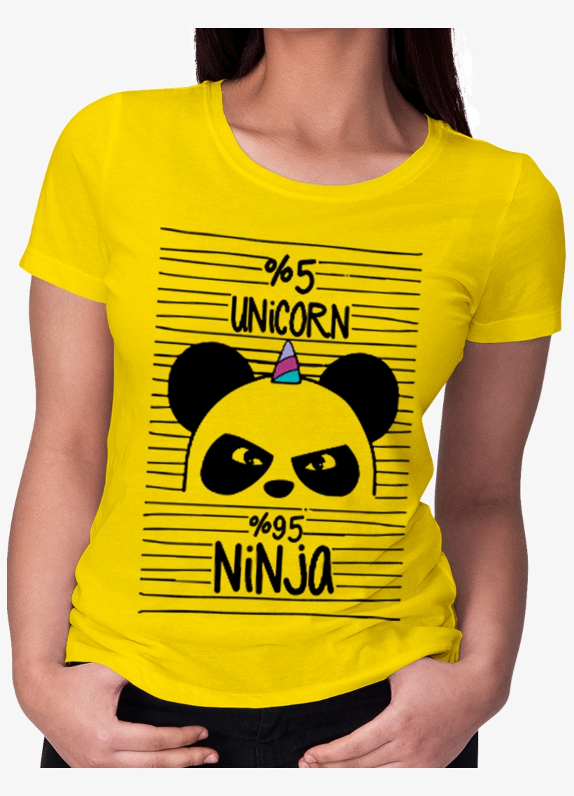 Picture Of Ninja Unicorn T Shirt - 5 Procent Unicorn 95 Procent Ninja, transparent png download