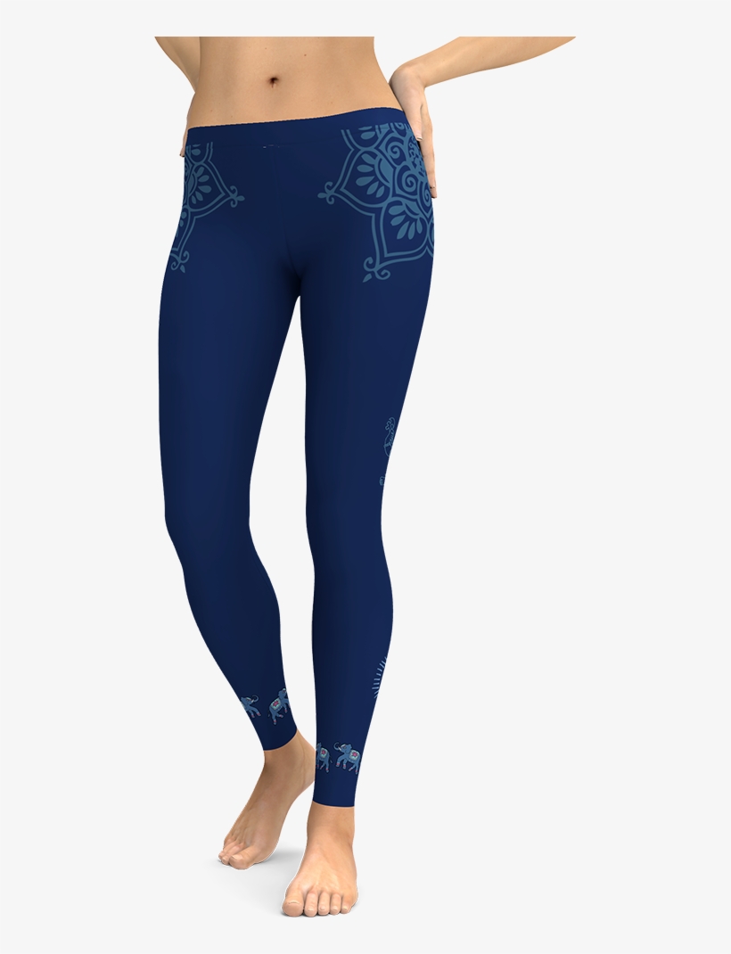 Leggings - Sri Ganesha - Leggings With High Socks, transparent png download