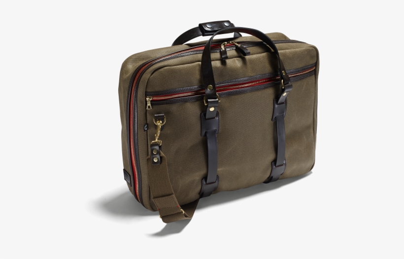 Flight Bag Vintage Canvas - Hand Luggage, transparent png download