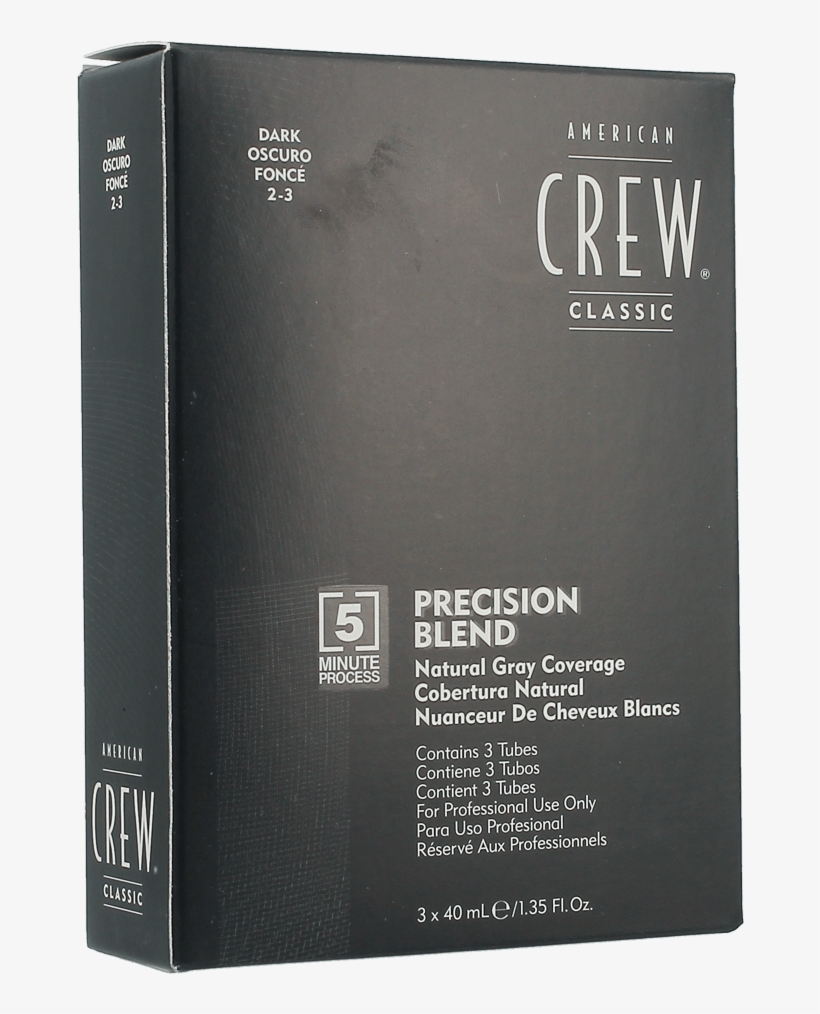 American Crew Precision Blend Hair Colour For Men Kit - Box, transparent png download