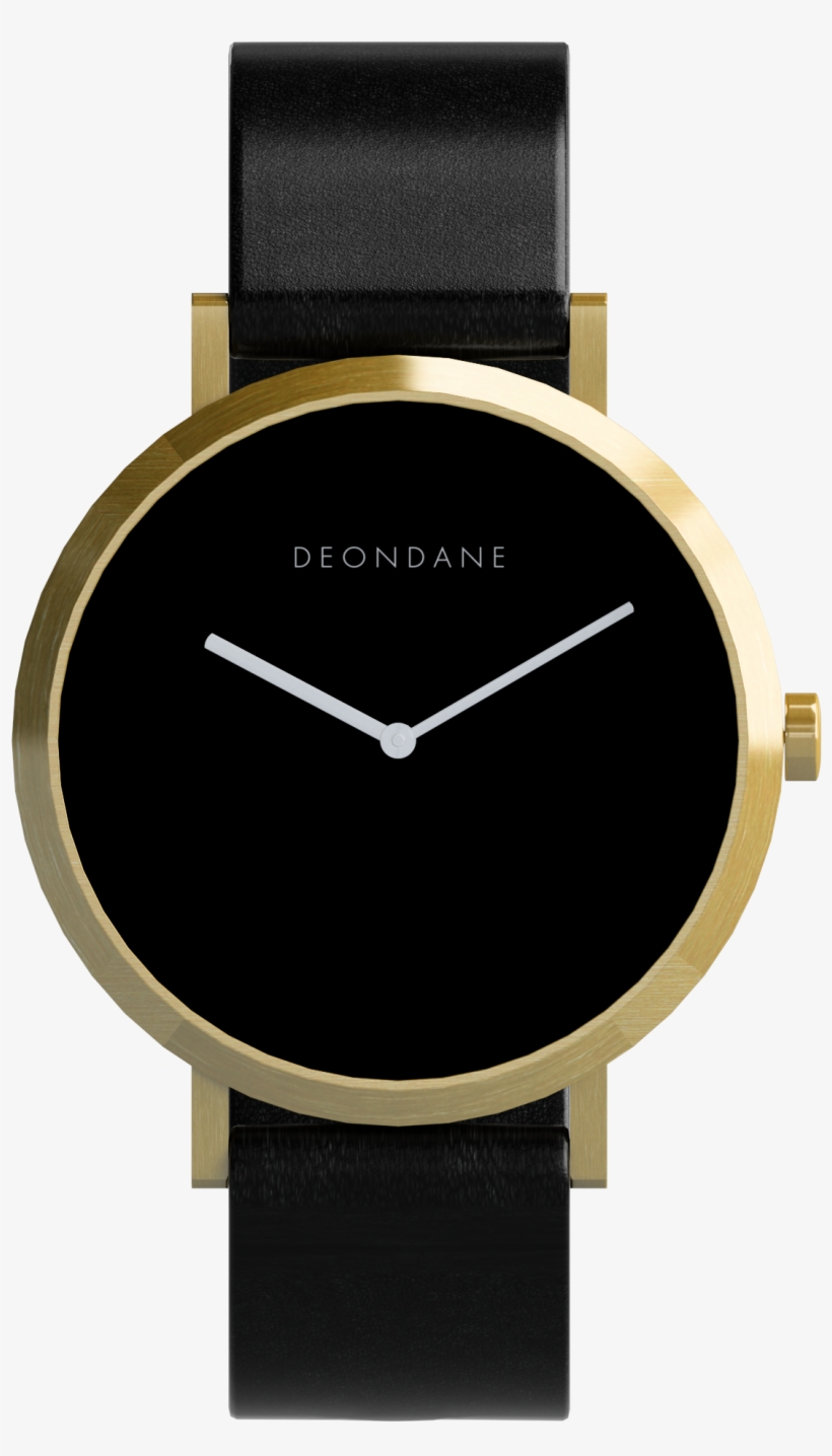The Gold And Black - Skagen Uhr Schwarz, transparent png download