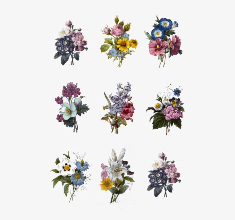Free Png Download Colorful Flowers Tattoo Designs Png - Colorful Flowers Tattoo Designs, transparent png download
