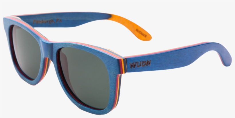 Mens & Women's Recycled Skatedeck, Escalator Sunglasses - Plastic, transparent png download