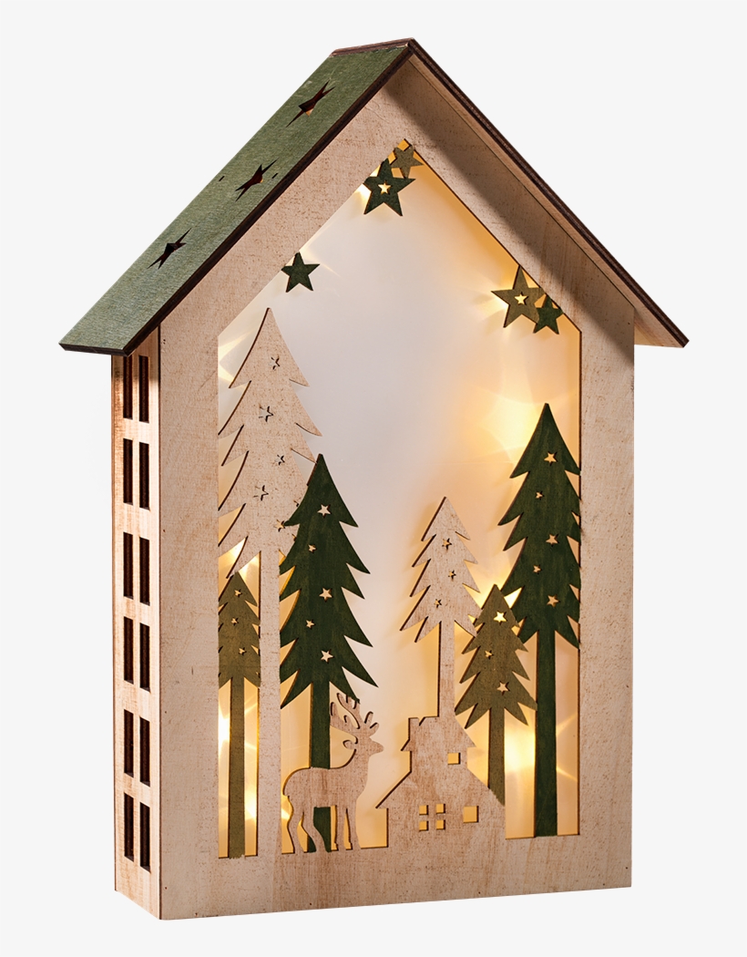 Large Wooden House "fir Forest\ - House, transparent png download