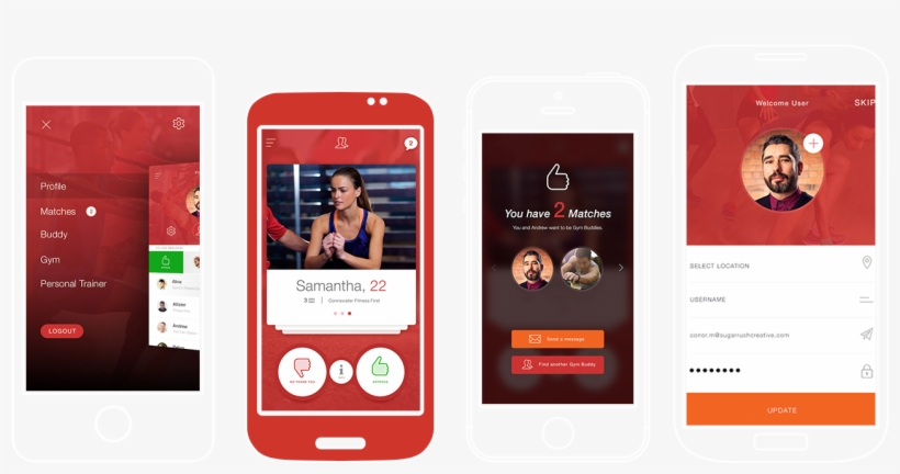 Gym Buddy Devices Sp - Smartphone, transparent png download