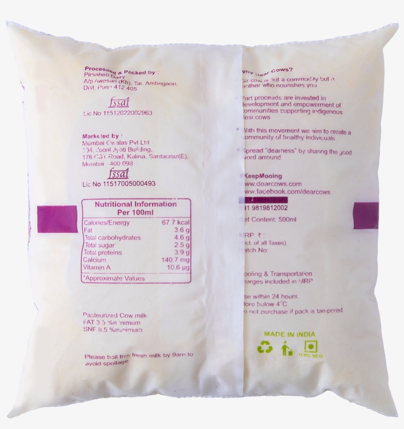 Load Image Into Gallery Viewer, Dearcows Gir Cow A2 - Cushion, transparent png download