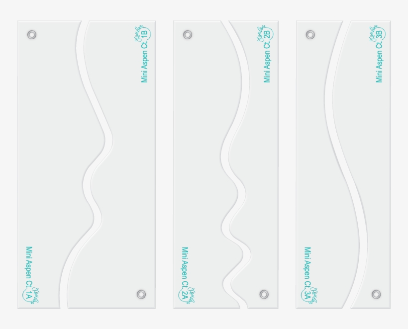 Mini Aspen Court Designer Template Mini Border Set - Poster, transparent png download