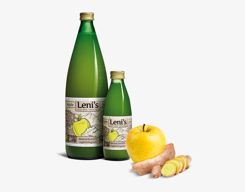Leni's Apple Juice With Ginger - Apfel Ingwer Saft, transparent png download