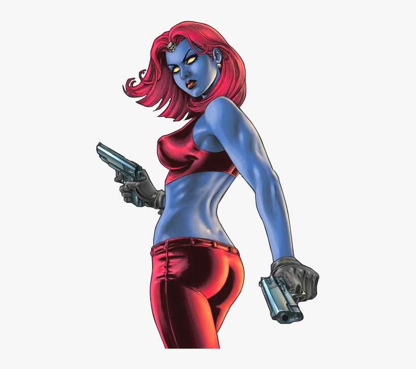 Mystique Free Png Image - Mystique X Men Comics, transparent png download