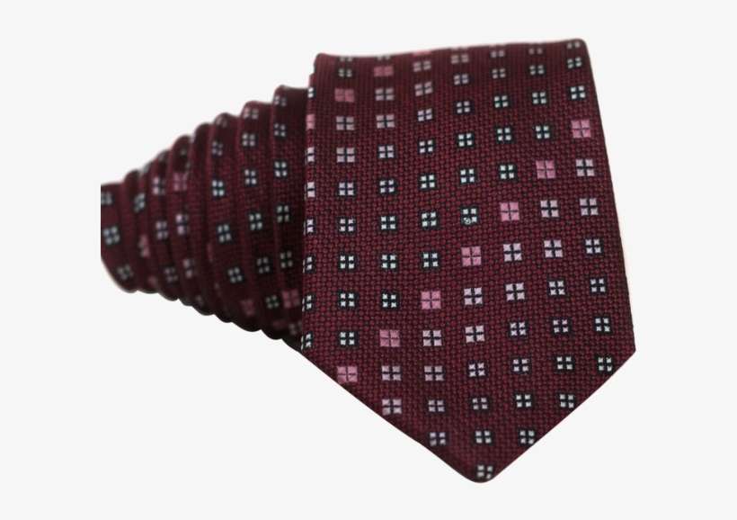 Squares On Red Necktie - Men's Nice. Modern Menswear Men's Assorted Silk, transparent png download