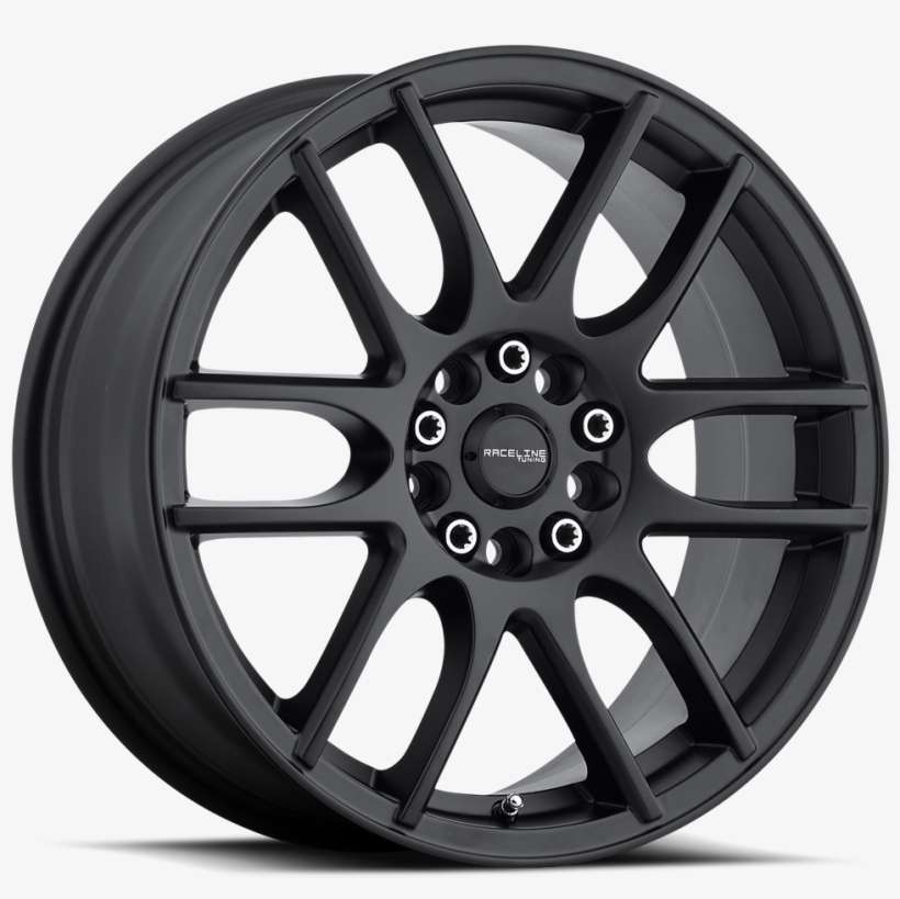 141b Mystique Black - Raceline 141 Mystique Wheels, transparent png download