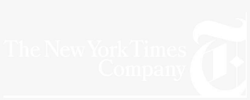 The New York Times Company Logo Black And White - Crowne Plaza White Logo, transparent png download
