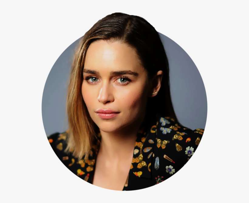 Here Are 6 Circle Style Icons Of Emilia Clarke Requested - Emilia Clark, transparent png download